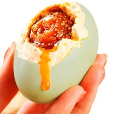 (배터짐) 염장 오리알 찐오리알 야단 한곽 6알 (일요일&당일발송), 1개, 390g