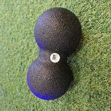 디알피트니스 EPP 하드 마사지볼 땅콩볼 피넛볼 8cm 스몰 소형 블랙볼 지압볼 스트레칭볼 요가 필라테스 지압 엉덩이, 1개, black