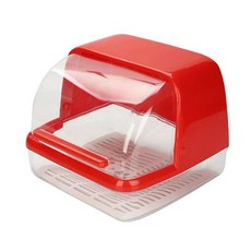 스탠드 탄마통 파우더 보관함 휴대용 분말통 바벨, 마그네슘 파우더 케이스 헤드 레드, 1개, 마그네슘 파우더 박스 헤드 레드