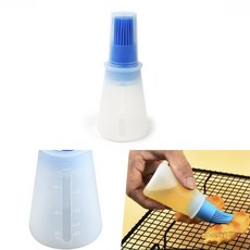 브러시 일체형 오일병 실리콘오일브러쉬