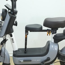 YZMY 兒童電動車座椅 前置寶寶坐墊, 黑色單座椅