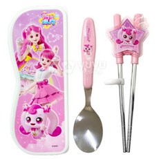 캐치티니핑5 수저케이스세트-양손교정용 YP5446 (S0080), 캐치티니핑5-S0080, 1개