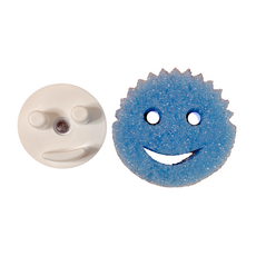 이오이오 코스트코 수세미 스크럽대디 1개 + 스마일 거치대 1개 랜덤컬러 수세미 홀더, 1세트, 1세트