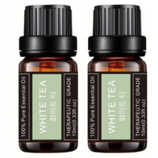 레노포프 천연 에센셜오일 & 블랜딩오일 35종 테라퓨틱등급, 2개, 18.화이트티, 10ml
