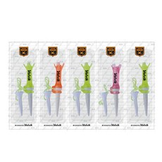 볼빅 E 골프티 롱티 + 숏티 세트 5p, 랜덤 발송, 1세트