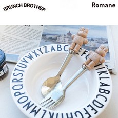 끄니스토어 커트러리 디저트스푼 베이지 성묘 나들이