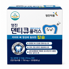 덴티큐플러스 4개월분 리소짐 해조칼슘, 1개, 120정