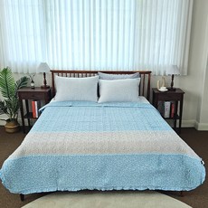 이불팩토리 코지 플라워 이불 & 스프레드 겸용