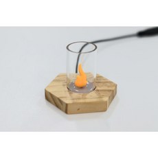 불멍 무드등 LED 핸드메이드 모닥불 일반LED, 주황 일반LED