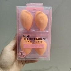 r系列T美妝蛋化妝粉撲彩妝蛋海綿化妝刷工具泡水變大91553美妝蛋4個裝紅色方盒默認尺寸, 1個, 91553美妝蛋4個裝紅色方盒:默認尺寸