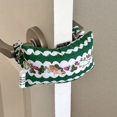 ins風防夾手安全門檔門把手防撞兒童房復古童趣可愛卡通碎花手擋, 1個, 胡蘿蔔兔子