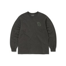 THISISNEVERTHAT Spiral Logo L/S Tee Charcoal