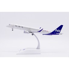 JC Wings 北歐航空 SAS ERJ-190 SE-RSK 1:200 飛機模型 精緻收藏, 1個