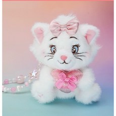 Be Woman 現 預 瑪麗貓 Marlie 瑪莉貓 玩偶 吊飾 鑰匙圈 掛件, 1個, White