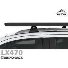 RHINO-RACK LEXUS LX470 Pioneer 6 平盤組 腳座款 黑ALL BLACK 車頂置物架, 1個