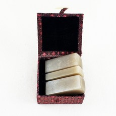 낙관석 요녕석세트 4푼 (두인 케이스 포함)-1.2cm