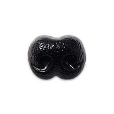 【YUBU】狗狗鼻子 手作玩偶配件 濱中あみぐるみEYE, 1個, 10mm 黑