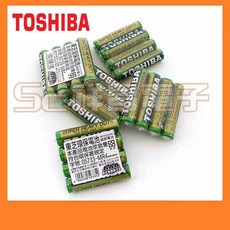 TOSHIBA 碳鋅電池 AA (3號) / AAA (4號) 1.5V 環保電池 4入裝, 1個, 4號