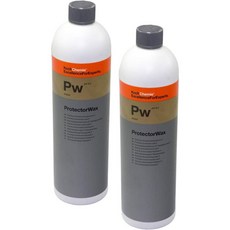 Koch Chemie PW ProtectorWax 1L x2 세차 후 외장 관리 페인트 관리 물방울 효과 긴 지속성 도장 보호제