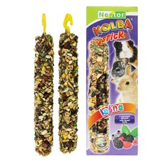 네스톨 콜바 숲속과일 스매커 2P 햄스터 다람쥐 소동물, 1개, 115g