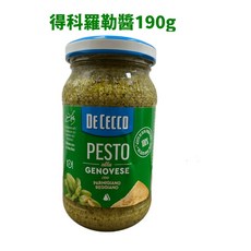 DE CECCO 羅勒青醬 190g, 1個