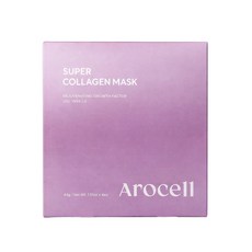 티파니 마스크팩 아로셀 콜라겐 마스크 제대혈 줄기세포 4개입, 1개