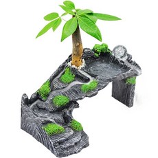 거북이 쉼터 계단 플랫폼 등반 애완자라 휴식대 놀이터, 1. 소형