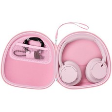 PAIYULE 소니 WHCH720N WHCH520 WH1000XM4 사운드코어 Q20i Q20 Q30용 헤드폰 케이스 JBL Tune 720BT 510BT 노이즈 캔슬링 헤드폰, 핑크