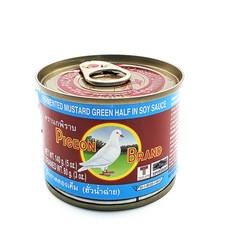 PIGEON 피죤 갓절임 피클드 모스타드그린, 1개, 140g