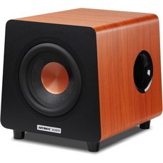 AIYIMA 800X 8인치 파워드 서브우퍼 150W 24비트/48KHz HD 오디오 액티브 스피커 딥 베이스 TPA3116 TPA3255 통합 앰프용 홈 시어터 게임 음악 R