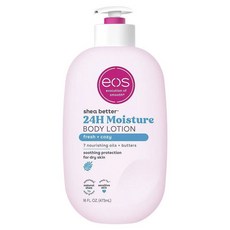 evolution of smooth 乳木果β 24小時保濕身體乳液 清新 + 舒適, 1個, 473ml