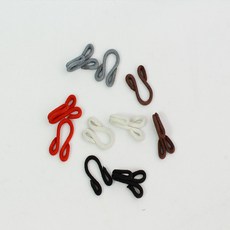 퀼트가게밍크 걸고리 의류 싸개 고리 수선 단추 부자재, 메탈니켈, 1개