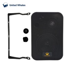 U.W 매장용 벽걸이 스피커 80W 4인치 카페 매장 패시브 스피커 브라켓포함 MPS-40 블랙 1통