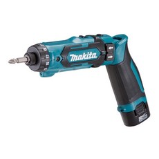 Makita 牧田 7.2V充電式 鋰電起子機 DF012DSEK 可折式 鋁箱 (含稅), 1個, 單電1.5Ah(電池*1+充電器+鋁箱)