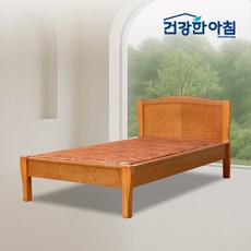 건강한아침 614 돌침대 흙 온열 황토 온돌 1인용 싱글 S, 황토볼어싱