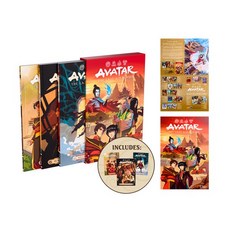 (영문도서)Avatar: The Last Airbender--Fire and Family Treasury Boxed Set Paperback, Dark Horse Books, English, 9781506743936