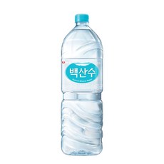 백산수 유라벨 2L x 18개 농심 생수 물2리터