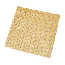 통기성 좋은 대나무 냉감 방석 쿨링 쿠션 사무실 차량용 여름용 매트, 본색 모델 40x40