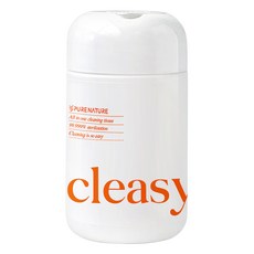 퓨어네이처 세정살균 청소용물티슈 파워 소독티슈, 1개