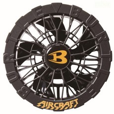 BURTLE 2025年最新款24V空調服背心 AC09-1 單品販售，高強度耐磨材質，涼感透氣, 1個, 黑底黃字, 黑底黃字