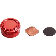 11979791 낚시 전동릴 부품 부속 교체 호환 다이와 2019 TATULA 100/2025 200에 가능하는 메카니컬 브레이크 노브와 1세트 피싱 릴, 레드