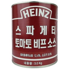 하인즈 스파게티 토마토비프소스, 3kg, 1개