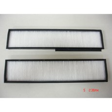 SFF雙B賣場 BENZ W124/93 95年用 冷氣濾網[2片1組價]：高效過濾，清新空氣，DIY輕鬆換, 1個