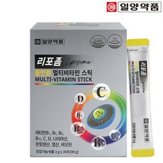 일양약품 정품 리포좀 올인원 멀티 비타민 스틱, 1개, 30회분