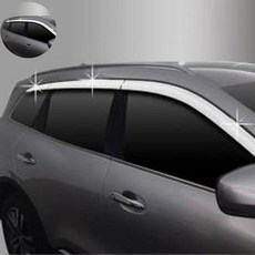 QM6 크롬 자동차썬바이저 6P 차량용선바이저, 진흥 QM6(16~현재)크롬도어바이저6P D680