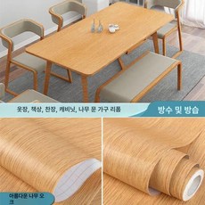 나나상점 나무결벽지 셀프 접착식 스티커 나무결 무늬 나무벽지 인테리어 벽지, 아메리칸오크