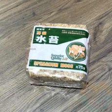 풀드림몰 천연수태 75g 건조 압축 수태 토피어리풍란 난 재배용 난관리, 1개, 1