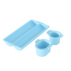 棒棒糖蛋糕模具 三合一雪糕切割工具, 3件套 - opp袋裝 - 藍色, 1個