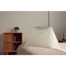 【Vogito】人氣雙星組 UV殺菌摺疊罩 Qube奶嘴殺菌盒 (三色可選), 原石白,芭蕾粉