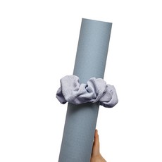 Mirmire 요가 매트 스크런치 - 홀더 패션 & 내구성 있는 원단으로 제작 모든 표준 매트에 적합 라이트 핑크 236720 8586425476, 라이트 블루